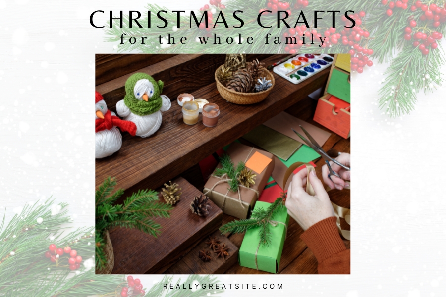 Family Crafts & Holiday Mystery Hunt